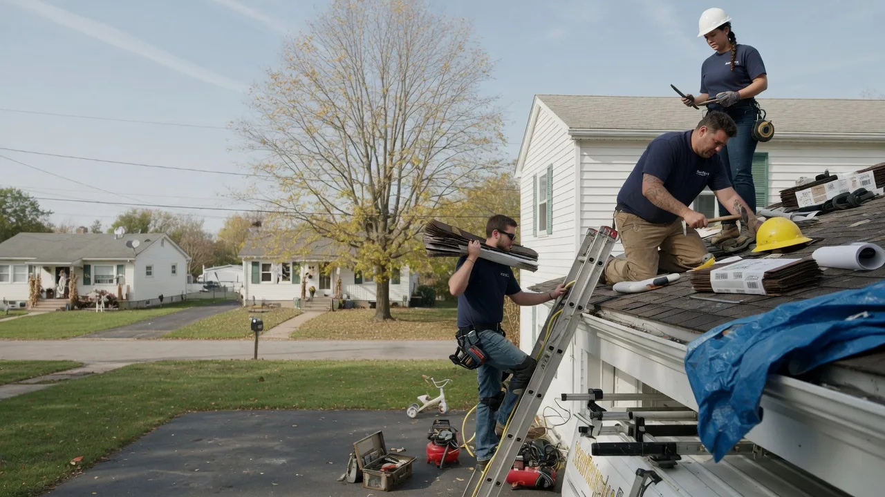 Local Roofing Contractors in Bradley, IL near me